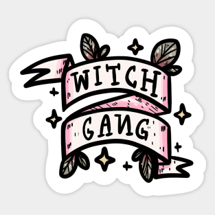 witch gang Sticker